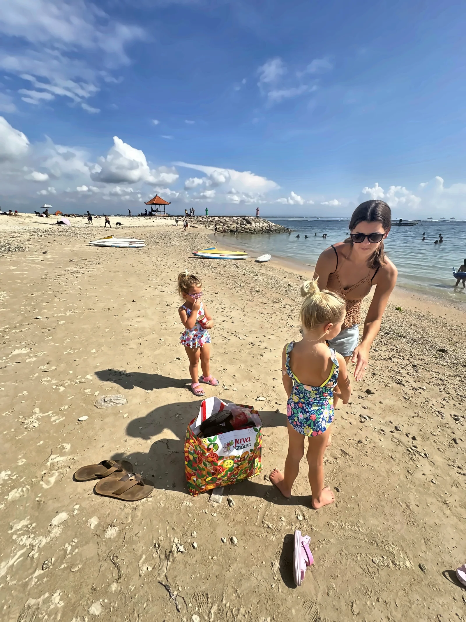 The Fredette Family in Bali