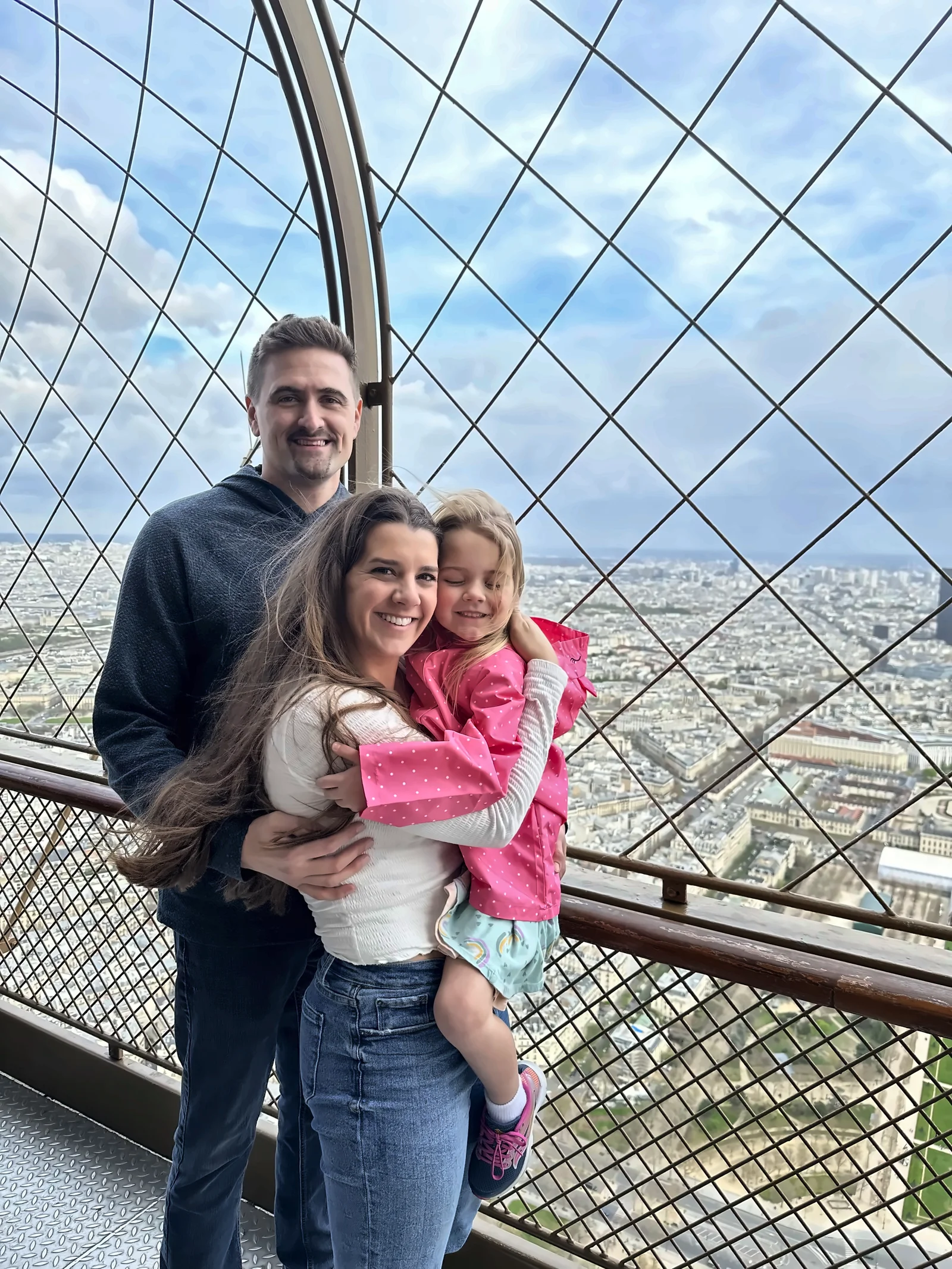 The Fredette Family in Paris