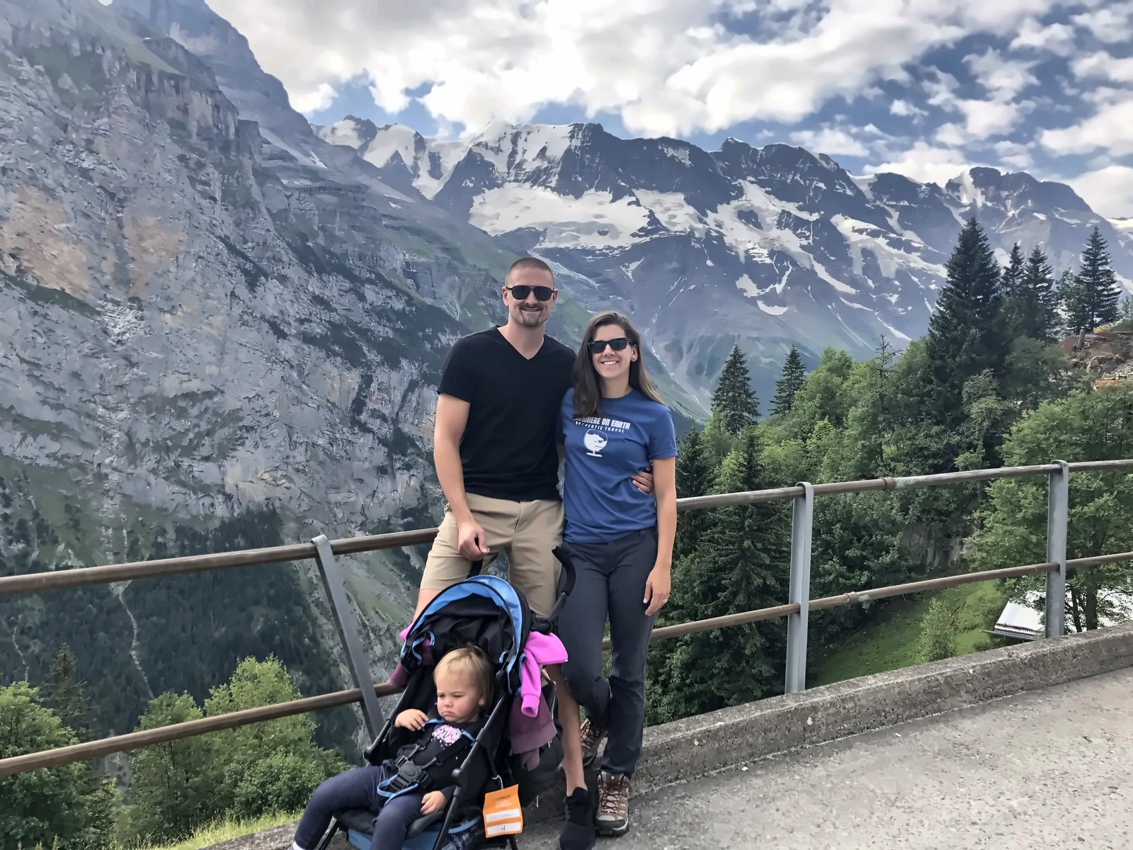 The Fredette Family in the Swiss Alps