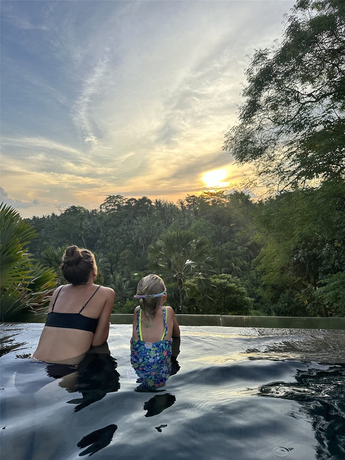 Our family in Bali, Indonesia