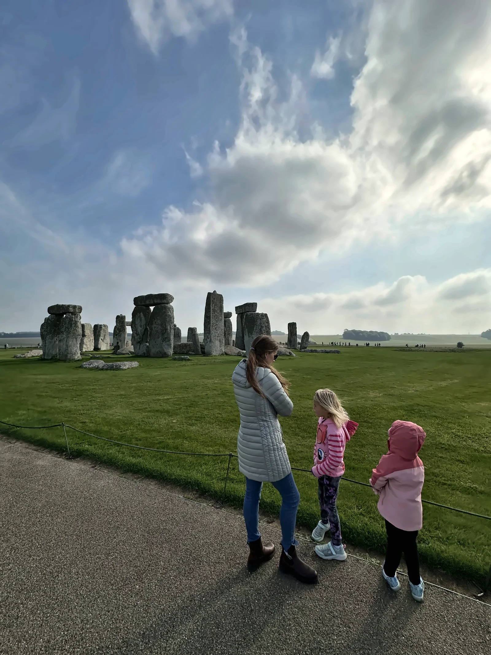 The Fredette Family in England