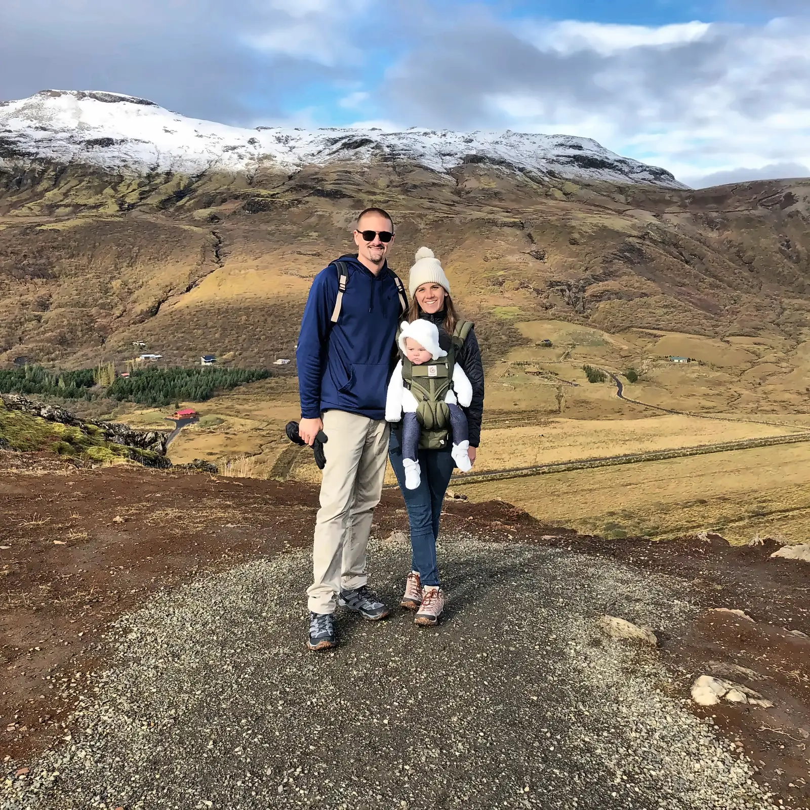 The Fredette Family in Iceland