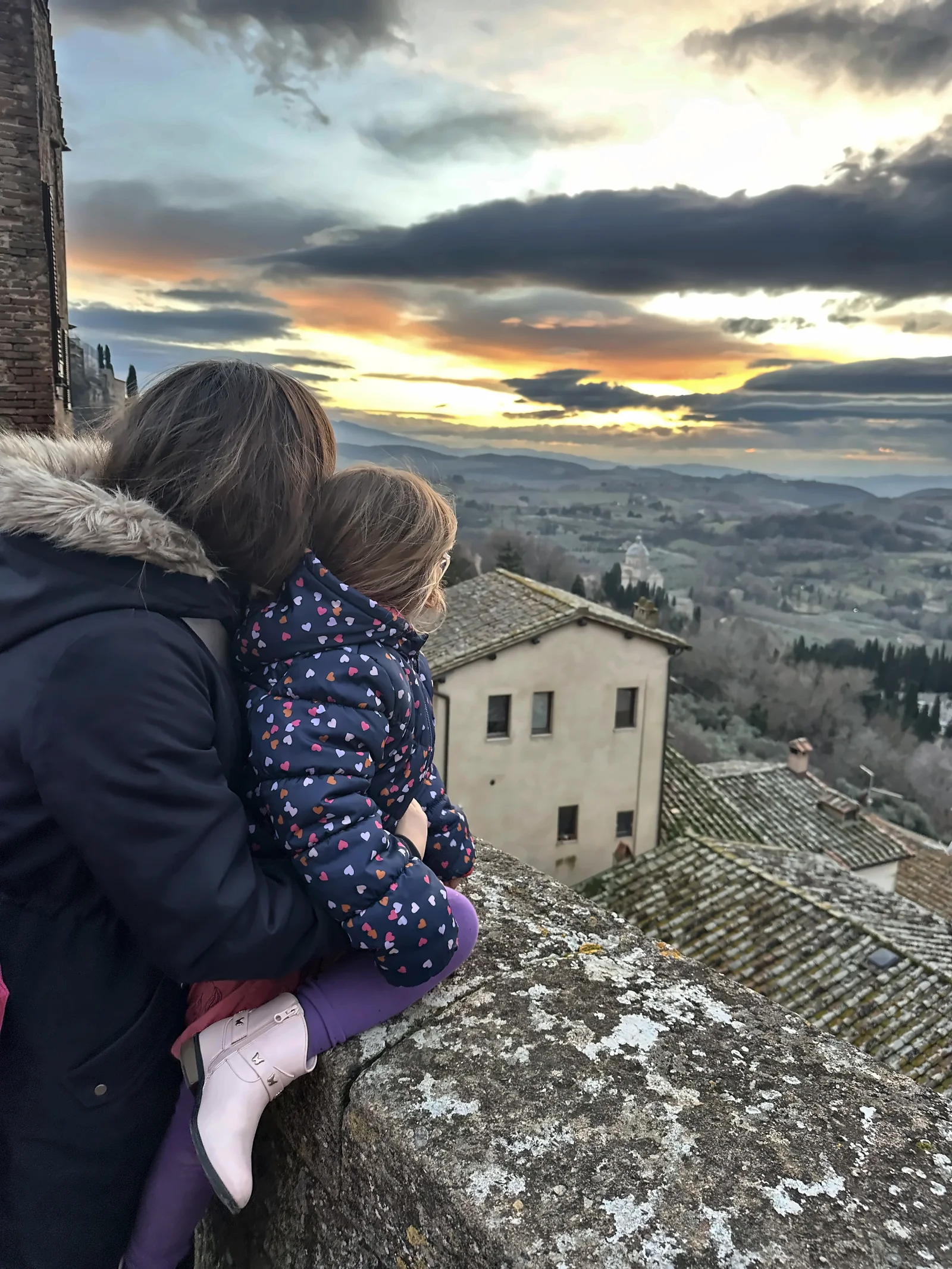 The Fredette Family in Italy